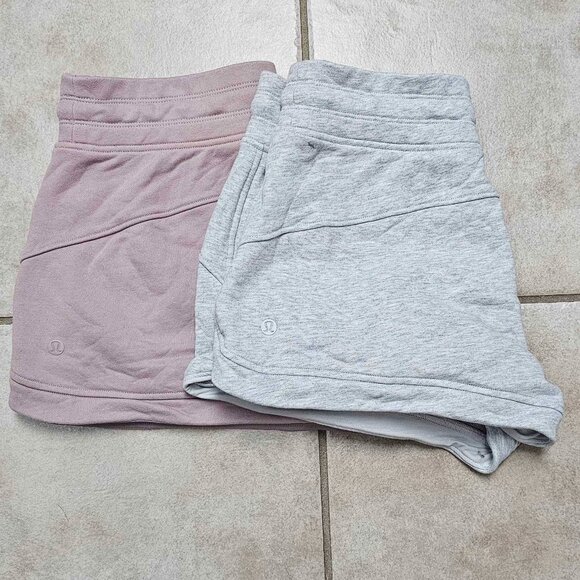Hit Reset Mid-Rise Short 3" Gray Lululemon Size 8 - Picture 6 of 6